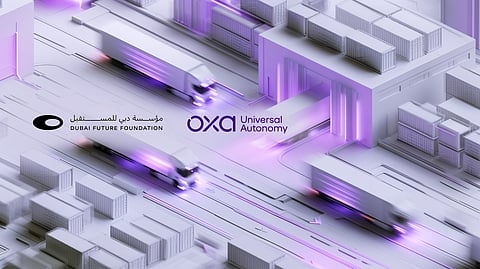 Dubai Future Foundation and Oxa Launch Autonomous Logistics Future Lab