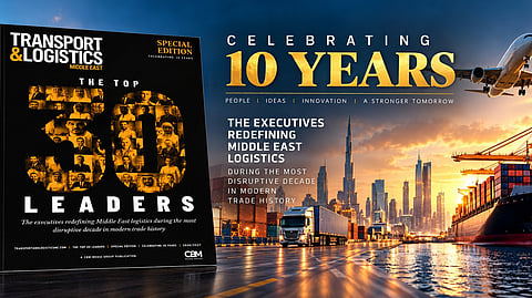 TLME Marks 10 Years with Special Edition Honouring 30 Leaders Reshaping Middle East Logistics