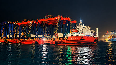 DP World South Container Terminal in Jeddah Deploys New Automated Electric Cranes 