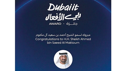 Hamdan bin Mohammed Announces Ahmed bin Saeed as Recipient of Dubai-it Award