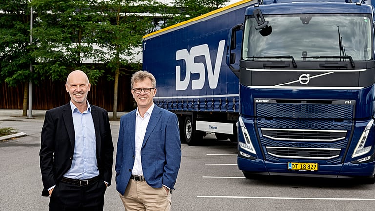 DSV and Volvo Sign Agreement to Support Decarbonisation of Road Freight