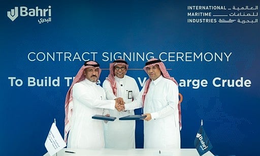 Bahri and IMI Sign US$450 Million Deal for Three Newbuild VLCCs