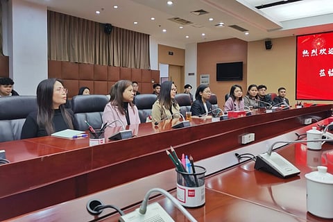 Filipino scholars at Fujian Normal University