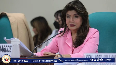 Sen. Imee Marcos. 
