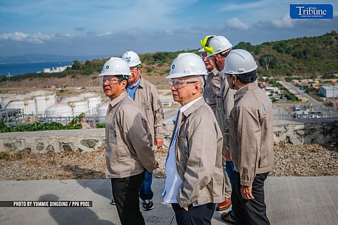 PBBM tours expanded JG Summit petrochem complex