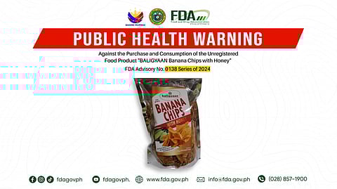 FDA flags unregistered banana chips