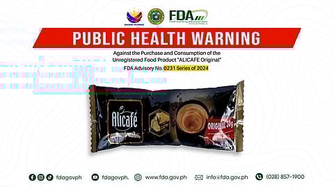 FDA cautions public vs 2 unregistered instant coffees