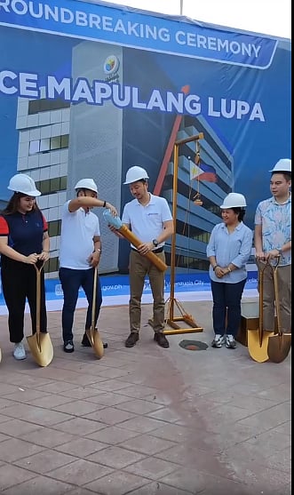 Groundbreaking and Capsule Laying Ceremony of ValACE Mapulang Lupa, 8 February 2024. 