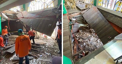 Start of the solemn season of the sacrifices of Jesus Christ came in a tragic accident after a Church platform collapsed, killing 1 and injuring 53.