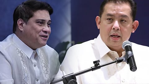 Senate President Juan Miguel “Migz” Zubiri; House Speaker Martin Romualdez