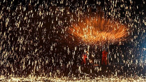 In the past, Chinese cities could sound like war zones in the weeks surrounding Lunar New Year, thanks to the centuries-old custom of lighting festive explosives to ward off evil spirits. 