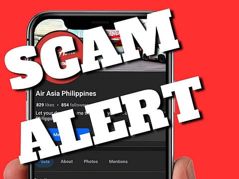 AirAsia Phl warns against fake social media accounts