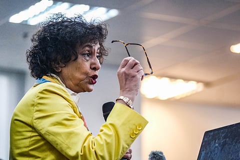 Irene Khan, UN Special Rapporteur on the promotion and protection of the right to freedom of opinion and expression, lauds ‘bold nature’ of local media before concluding her two-week visit on Friday, 2 February, upon the invitation of the Philippine government at the UN House Manila in Mandaluyong City.