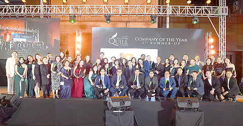 MERALCO DISPLAYS COMMUNICATIONS BRILLIANCE AT THE 20TH PHILIPPINE QUILL AWARDS. Meralco bagged a total of 28 Excellence and Merit trophies and was Company of the Year first runner-up for its exemplary communications programs centered on sustainability, corporate social responsibility, innovation, and public service.