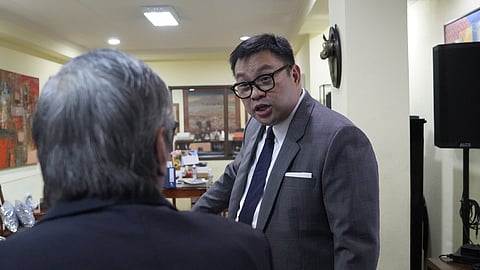 EEI Corp. president and CEO Henry Antonio converses with Money Associate Editor Teddy Montelibano as he lines up EEI’s skills upgrading programs for its 15,000 employees.