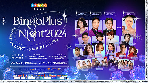 BingoPlus celebrates 2nd anniversary with star-studded event, lots of prizes