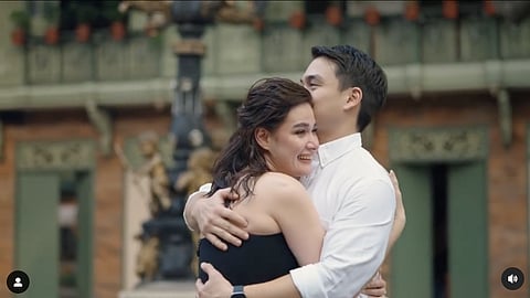 Bea Alonzo and Dominic Roque.