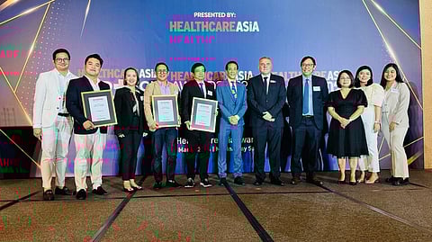 In the photo, from left to right: Gab Del Mundo, Marketing Head; Joshua Dizon, Digital Communications and Media Head; Shirley Macalipay, Chief Human Resource Officer; Dr. Christian Delos Reyes, Chief Strategy Officer; Dr. Ruben G. Kasala, TMC Ortigas EVP & CEO; Jose Xavier Gonzales, Chairman of the Board; Tim Charlton, Editor-in-Chief of Healthcare Asia Magazine; Dr. Eugenio Jose F. Ramos, TMC President and Group CEO; Leah Del Castillo, Corporate Communication Officer; Maureen De Guia, Marketing Officer; and Pamela Bangayan, Digital Communications and Media Officer, gather at the Healthcare Asia Awards 2024.