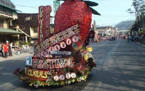 Benguet IPs showcase vibrant
Strawberry Festival floats