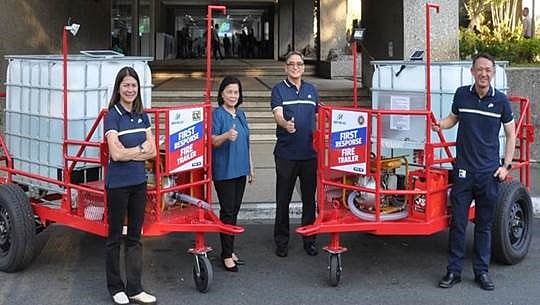 Maynilad donates fire trailers to LGUs - Vimarsana News
