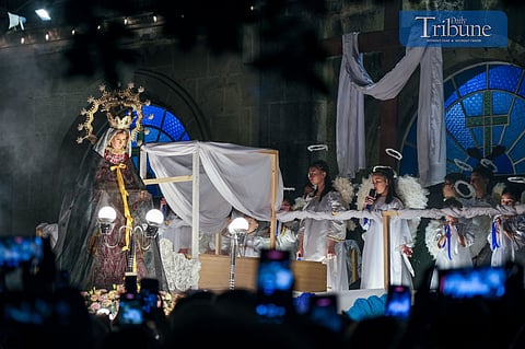 'Salubong' in Sta. Ana, Manila