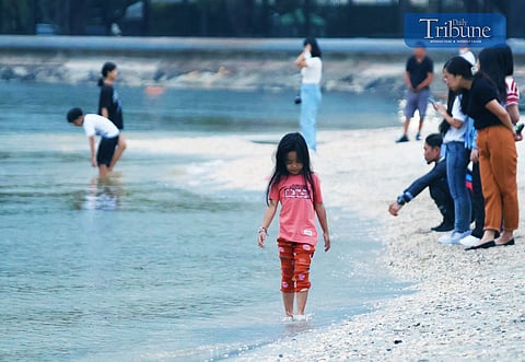 Is Manila Bay a safe recreational area? 
