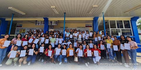 LTO prioritizing female driver licensing