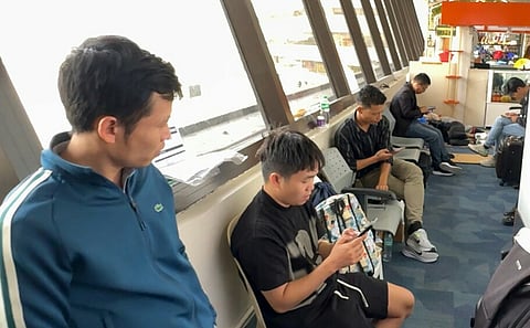 Stranded passengers seeking shelter at NAIA in limbo