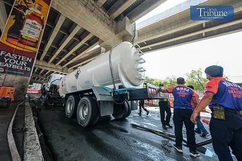 Chemical leak in Manila