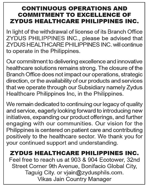 ZYDUS HEALTH 