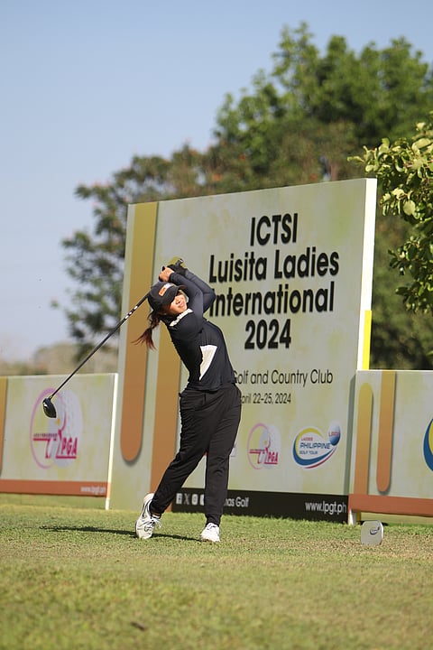 Princess Superal leads the local challenge when the ICTSI Luisita Ladies Invitational 2024 unfurls Tuesday in Tarlac.