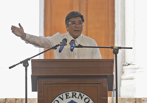 Pangasinan governor Ramon ‘Mon-Mon V. Guico III.