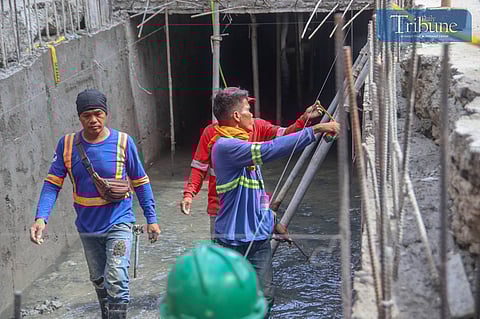 Traffic along EDSA-Taft area
