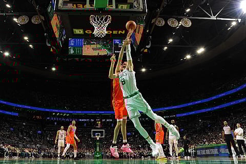 HOMECOURT EDGE BINULSA NG CELTICS