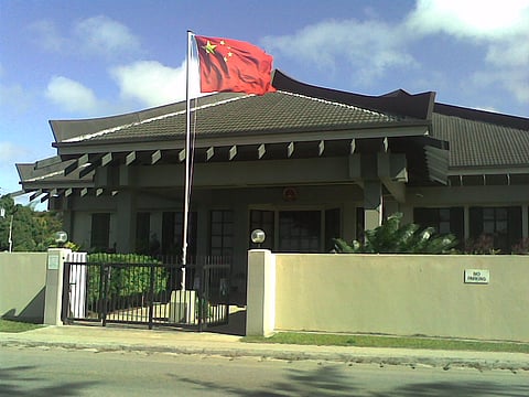 CHINESES embassy in Tonga