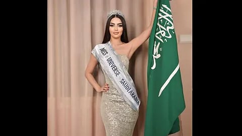 Saudi model vying for Miss Universe title?