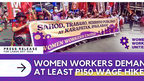 Women decry gender pay gap 