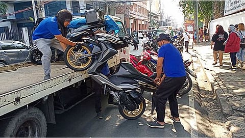 MTPB targets illegally-parked motorcycles