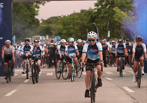 Over 2,000 cycling enthusiasts participate in the inaugural Shopwise Bike Fest held Sunday at the Vermosa Sports Hub in Imus, Cavite. The event was staged to inspire Filipinos to embrace a healthy, active lifestyle while fostering family bonds.