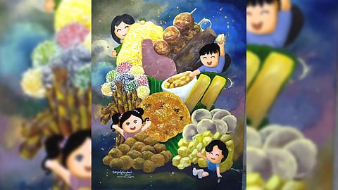  The paintings on display were collected by BAAI from the past two on-the-spot painting contests in recent years as part of Majayjay’s Anilinang Festival.
