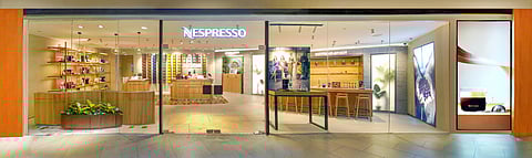 NESPRESSO Trinoma boutique.