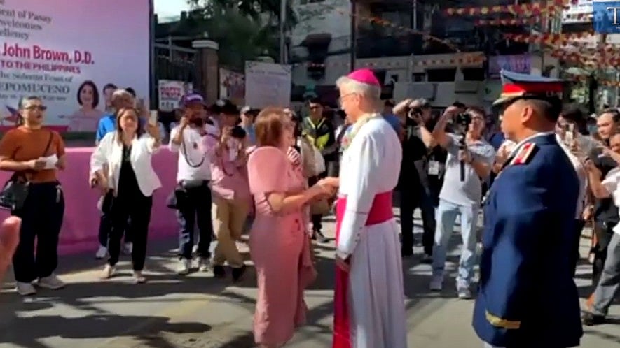Papal Nuncio visits Pasay on Malibay fiesta - Vimarsana News