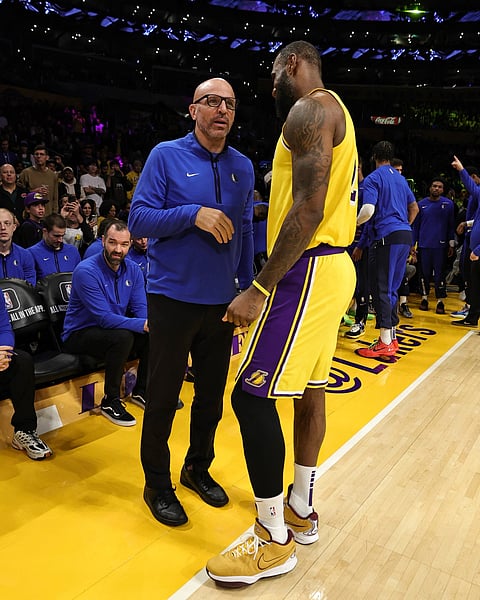 
THE partnership between Dallas Mavericks Jason Kidd and Los Angeles Lakers superstar LeBron James has to wait.