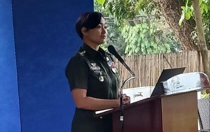 AFP spokesperson Col. Francel Margareth Padilla 