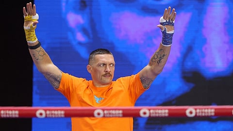 Ukrainian boxer Oleksandr Usyk