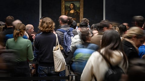 The organisation said the painting should be removed from the Louvre museum and returned to its 'rightful owners' 