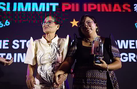 Josefina’s Homemade Food creator Abby Ricohermoso (right) and her mother.