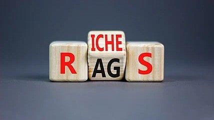A rags to riches story