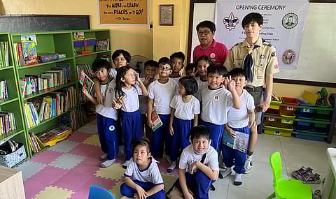 Boy Scouts opens children’s reading hub
