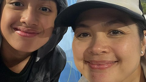 JUDY Ann Santos-Agoncillo and son Lucho.